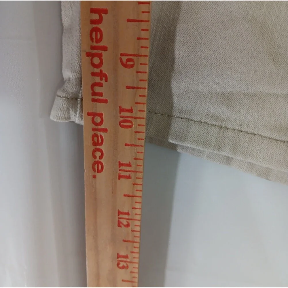 Code Bleu Denim Shorts Women's Size 6 Beige Long